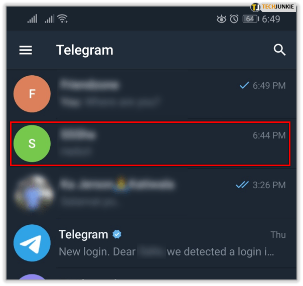 Cara Pinned Message di Telegram