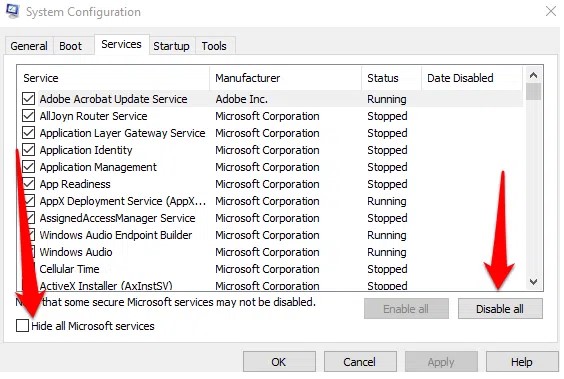 Cara Masuk Mode Clean Boot di Windows 10 dan 11