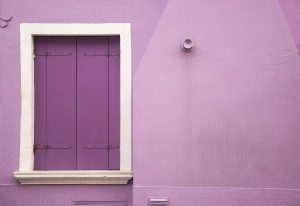 cat rumah warna ungu